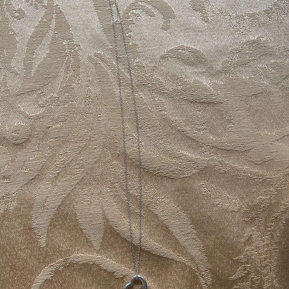 Tiffany & Co. Open Heart Necklace in Silver - Picture 3 of 4